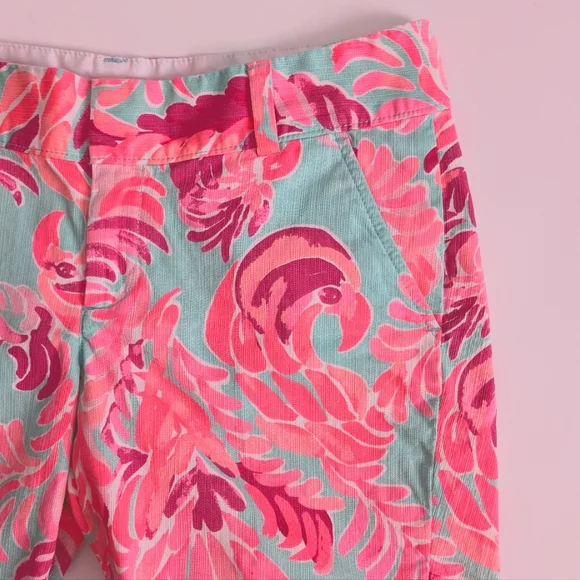 Lilly Pulitzer Vibrant Tropical Print Chipper Shorts - Picture 6 of 11
